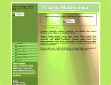 Tablet Screenshot of kisarnamadensuyu.com
